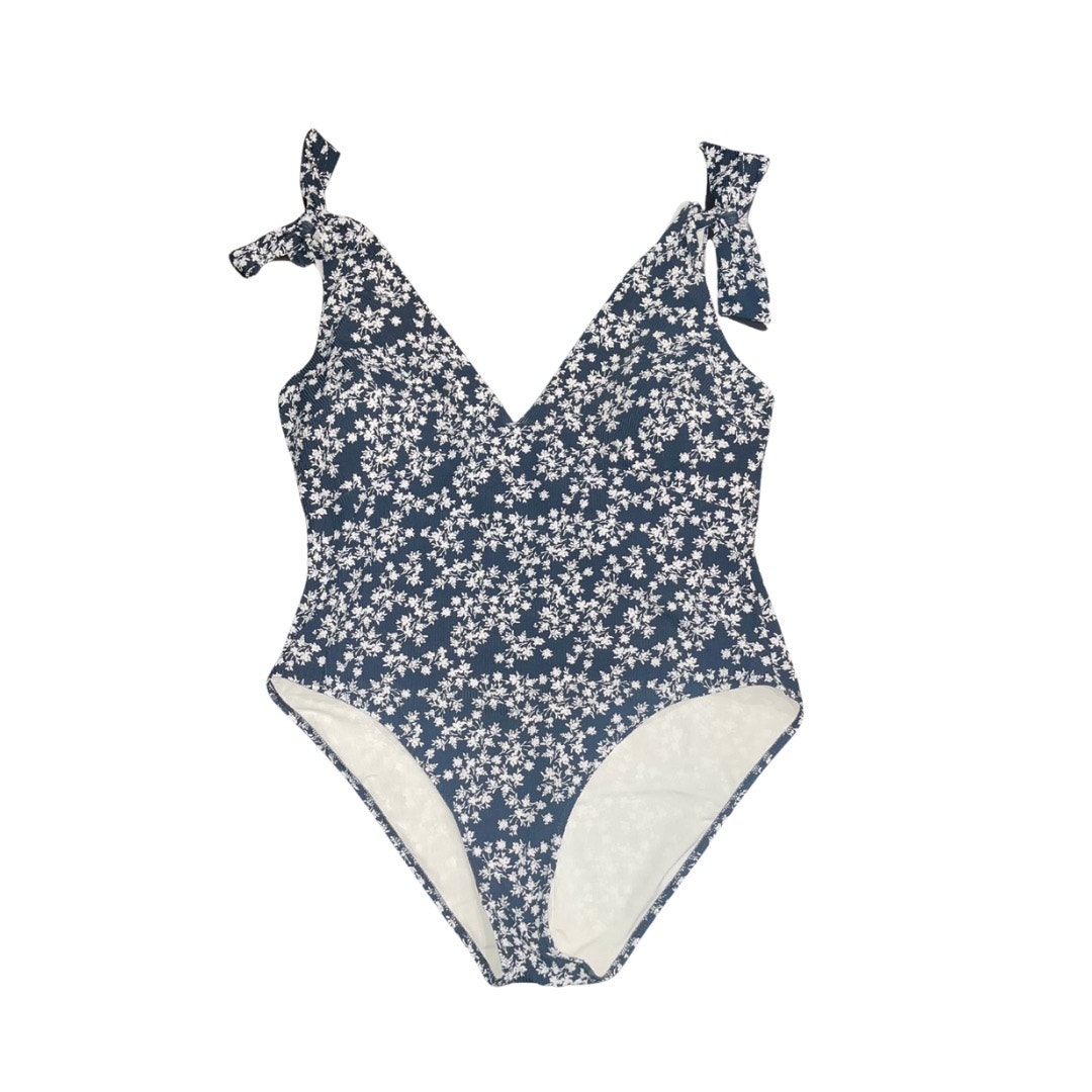 H&M Floral Swimsuit Bathing Suit Size Xl Vacation Beach Summer Pool